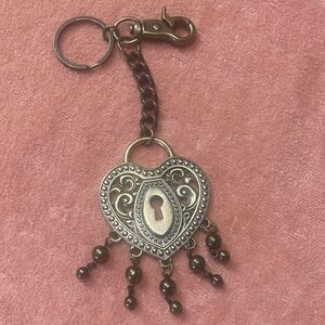 Kathy Van Zeeland Gold Heart Key Holder